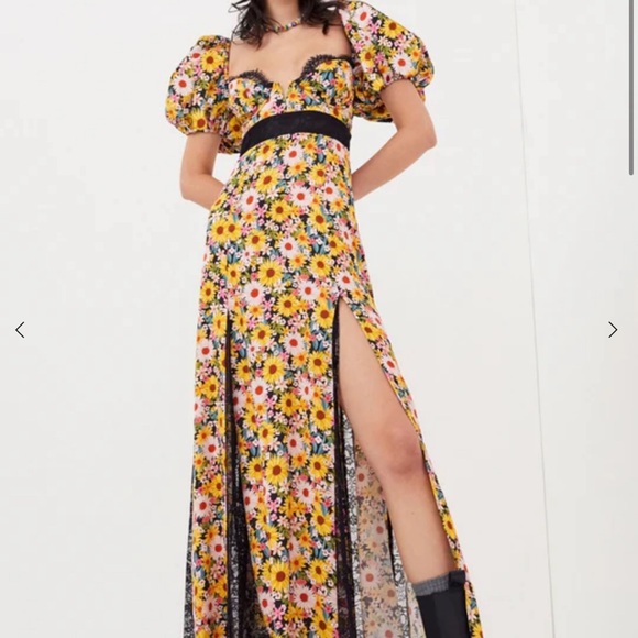 For Love of Lemons Sylvia Maxi Dress - Picture 5 of 6